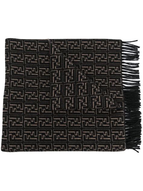 fendi sjaal zwart|Fendi.